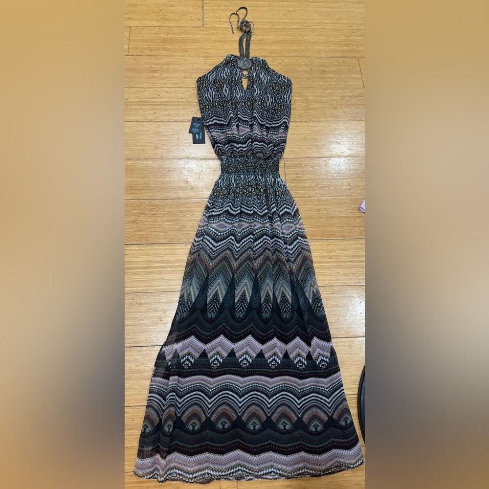 Marciano Elegant Multicolor Maxi Dress
